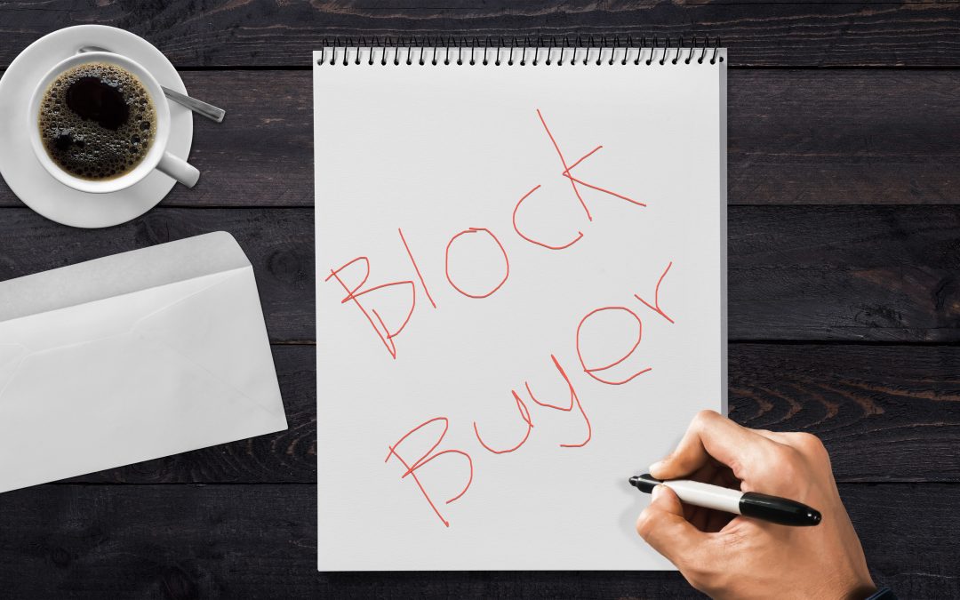 Bagaimana untuk block buyer dari membeli ataupun membida barang anda di ebay
