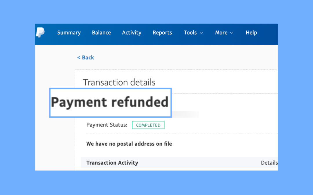 Apa yang perlu tahu apabila refund pembeli di PayPal bukannya eBay