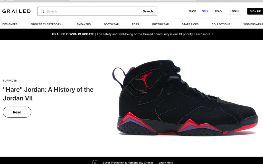 Cara jual dan urus order di Grailed